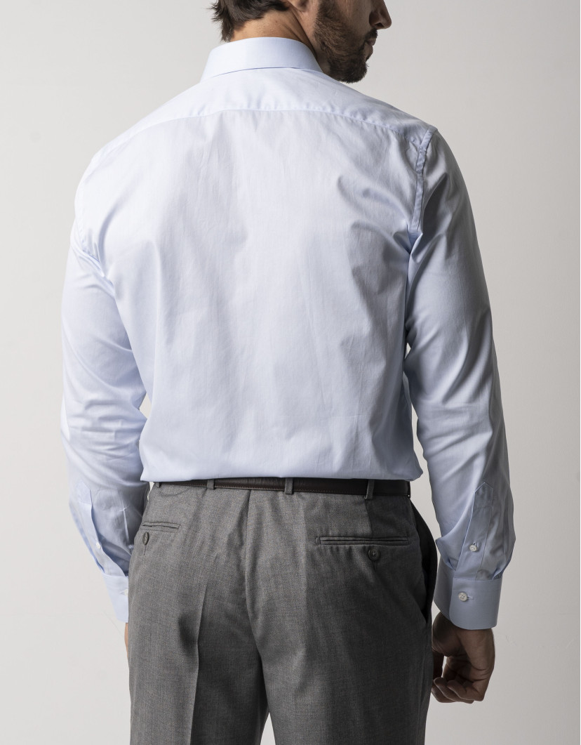 Castello d'Oro Light Blue Classic Shirt 100% Cotton image